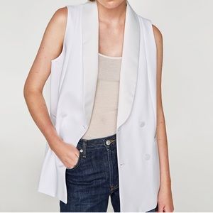 ZARA Double Breasted Waistcoat